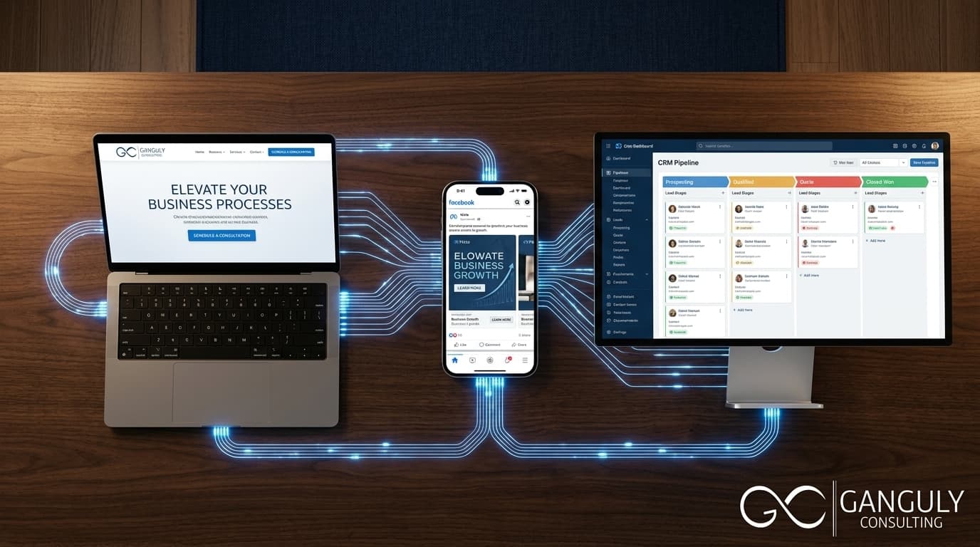 Why Your Website, Ads, and CRM Need to Work as One System (Not Three Projects)
