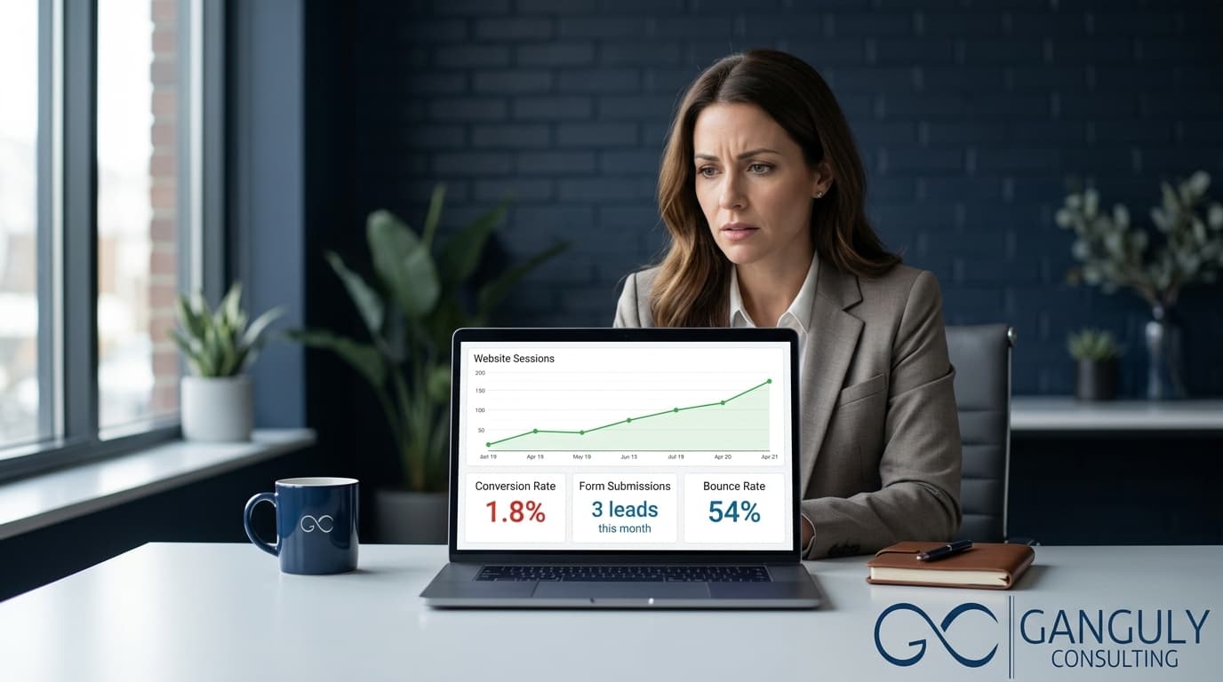 Why Your Website Isn't Generating Leads (And It's Probably Not What You Think)